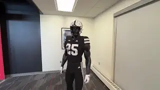 ALTERNATE JERSEYS: A look at Nebraska's black jerseys for their 'black out' game against USC
