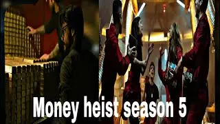 How professor transport the gold from the bank of Spain | Money heist season 5 episode 7