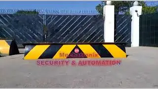 Road Blocker Installed by Mechatronix