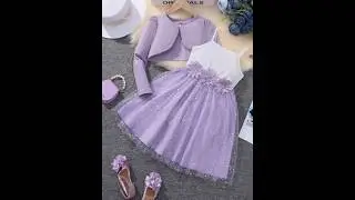 Designer Partywear Summer Dresses ❤️Indian wear ethenic   wear for girls kids Frocks #shorts #viral
