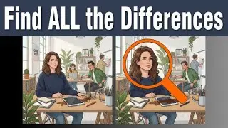 Visual Puzzle Story | Find the Differences