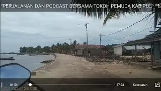 PERJALANAN DAN PODCAST DI TELUK KERAMAT BEACH  TGL 6 OKTOBER 2025