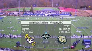 NCAA Football 2025: (D2 Playoffs) #23 Benedict at Wingate