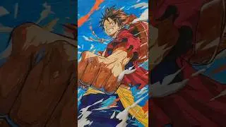 Just A Lining Changes Whole Artwork #art #monkeydluffy #luffy #onepiece #anime #sourabsasmalarts