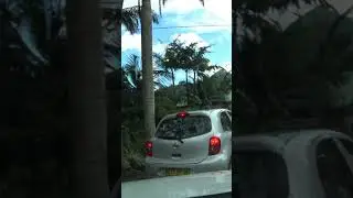 Driving in Mauritius from Le R&eacute;cif Attitude Hotel to Chamarel 7 Coloured Earth Geopark - Part 126