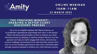 The Coaching Mindset | Enabling a Better Client Discovery Process.