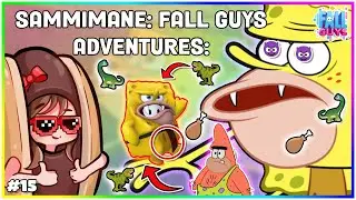 💎NEW SPONGEBOB SKIN SET !!🦖🍗 CAVEMAN SPONGEBOB FLAWLESS WIN 👑 [ FALL GUYS ] x [ SAMMIMANE ]