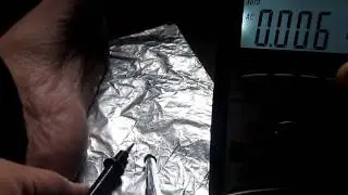 Grounding the Human Body, Aluminum Foil, EMF Disipation.