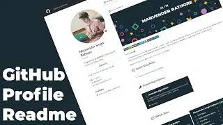 GitHub Profile Readme : Portfolio To Get A Job