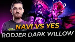 Na'Vi.RodjER IMBA Dark Willow | Full Gameplay Dota 2 Replay