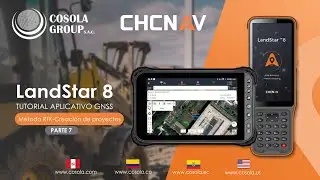 7.- LandStar 8: M&Eacute;TODO RTK-CREACI&Oacute;N DE PROYECTOS - COSOLA