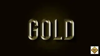 Gold Text Effect  Photoshop Tutorial - Error404