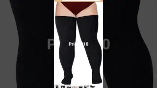 Wool Plus Size Thigh High Socks For Thick Thighs- Extra Long Womens Warm Cable Knit Over Knee Stock
