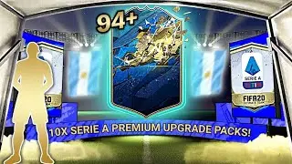 HUGE TOTSSF PACKED!! OPENING X10 SERIE-A PREMIUM UPGRADE PACKS! FIFA 20 ULTIMATE TEAM!