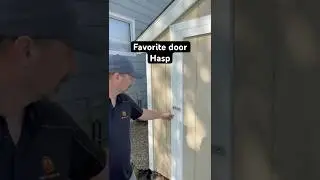 Stylish But Simple Shed Door #shorts
