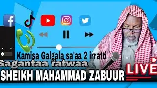 Sagantaa fatwaa kutaa 2ffaa Guutuu isii Sheikh Muhammad Zabuur 