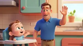 Peekaboo Song with Dad | Fun Family Song for Kids | Interactive Nursery Rhyme