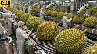 Inside a Modern Durian Factory: Advanced Processing Technology