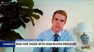 COVID-19 and the risk for those with high blood pressure
