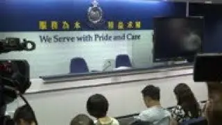 Hong Kong police under pressure but morale high