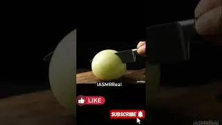 Cutting a Glass Melon iSO Satisfying 🍈🔪🏷️#MelonASMR #GlassMelon #MacroCutting #NoTalking #IASMRReal