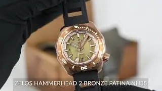 Zelos Hammerhead 2 Bronze Patina NH35