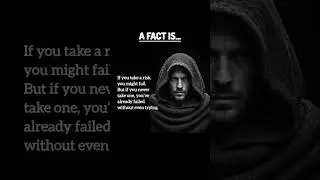 Never be scared to take risks #quotes #psycholgyfacts #motivation #shorts #facts #life #inspiration