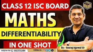 Differentiability | One Shot Revision | Guaranteed Board Coverage |ISC Board | board preparation 26