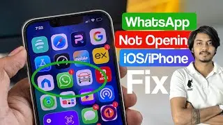 WhatsApp Not Opening in iPhone | WhatsApp Not Working in iPhone | WhatsApp Not Working on iOS |