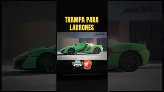 Trampa para ladrones de coches 🚨🚓 #ladron #coche