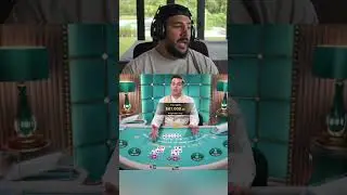 nickmercs attempts to get rich using this live blackjack strategy #blackjack #poker #casino