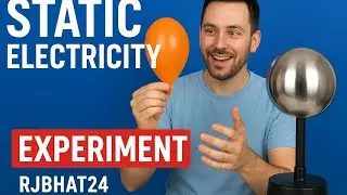 Static Electricity Experiment (Charging by Friction and Conduction) at REMP Middle school 