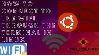 How to connect with WiFi through Terminal in Linux.