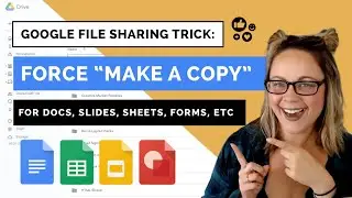 How to &ldquo;Force&rdquo; a Copy: Sharing Trick for Google Docs, Slides, Sheets, Forms, etc