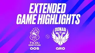 Filou Oostende vs. Donar Groningen - Game Highlights