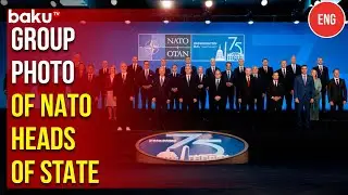 Group photo of NATO leaders in Washington