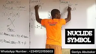 NUCLIDE SYMBOL :  (Definition, Derivation, Example) Chemistry #excellentlinkacademy #chemistry