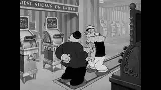 Popeye le marin  -  On recherche clients  - Customers Wanted VF | Dessin anim&eacute; vintage