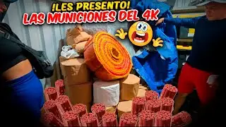 Camarón muestra las municiones de su equipo para esta gu3rra contra Miguel