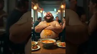 Messy Dwarf Eating Soup #shorts #messytv #funny