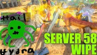 WIPING THE LAST EX-SUPREMACY - Ark Official Server 58 WIPE RAID! - Ark Survival Evolved Mega Raid