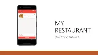 Android Development Tutorial - My Restaurant Part 13 Display Cart Item