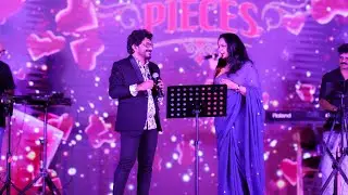 Malare Mounama | Afsal and Akhila Anand Stage show | SP Balasubrahmanyam and S Janaki | Vidyasagar