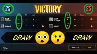 TDM Duo Custom Room Challenge Both Team Players Are Same Kills