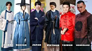 traditional clothing of Asia [man edition]