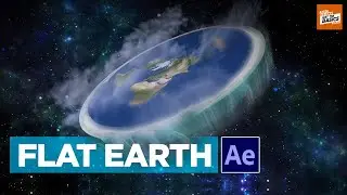 After Effects: Let's make a flat earth | Tutorial, fast & easy!
