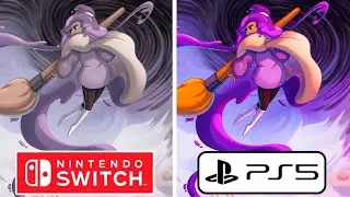 Constance PS5 vs Nintendo Switch Graphics Comparison