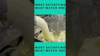 Oddly Satisfying Butter Factory Production Process and Packing Machines #shorts