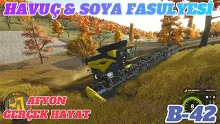 AFYONDA HAVUÇ ve SOYA FASULYESİ ÜRETİYORUZ FS25 AFYON GERÇEK HAYAT 55 RAGNAR HARİTASI #keşfet #fyp