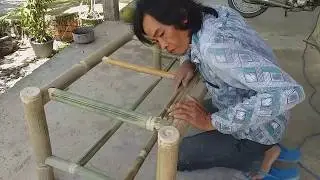 huyhoang Đóng bàn tre cực dễ mà quá đẹp